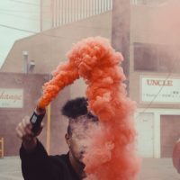 Red Smoke Bomb